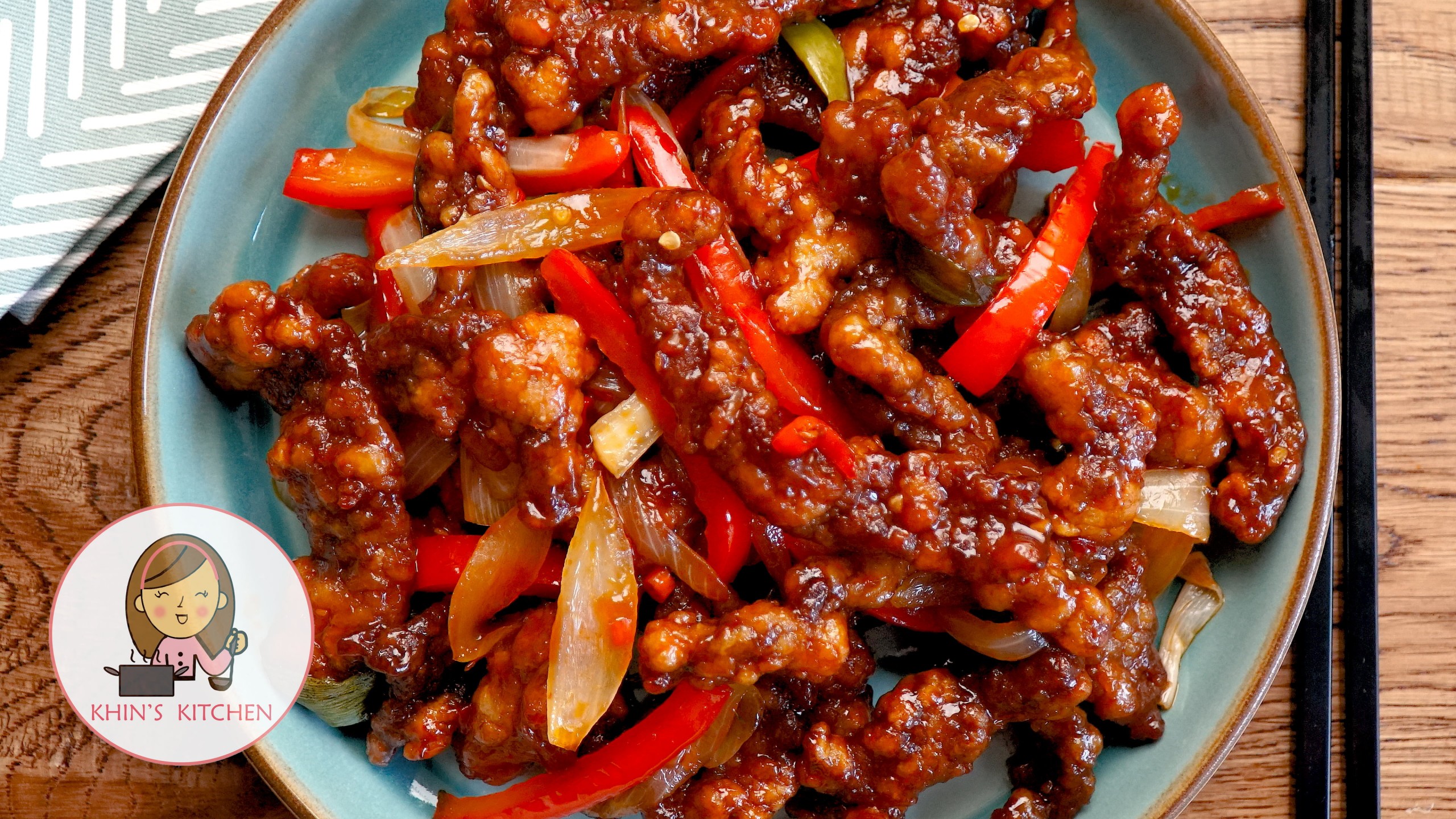 Crispy Chilli Beef With Sweet