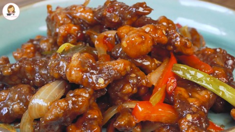 Crispy Chilli Beef (with Sweet Chilli) - Chinese Shredded Beef