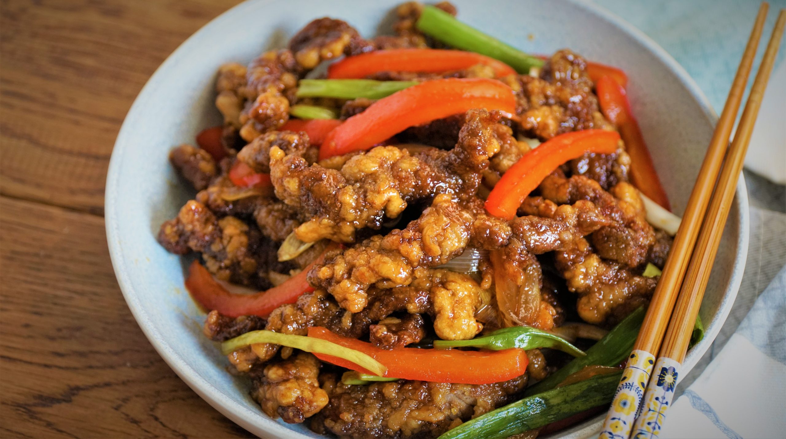 Shredded Beef In Garlic Sauce