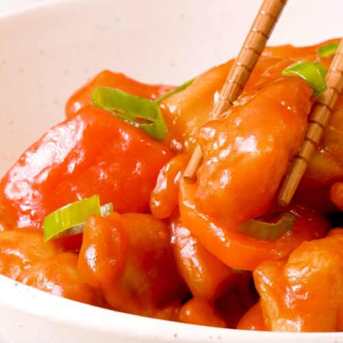 sweet and sour chicken