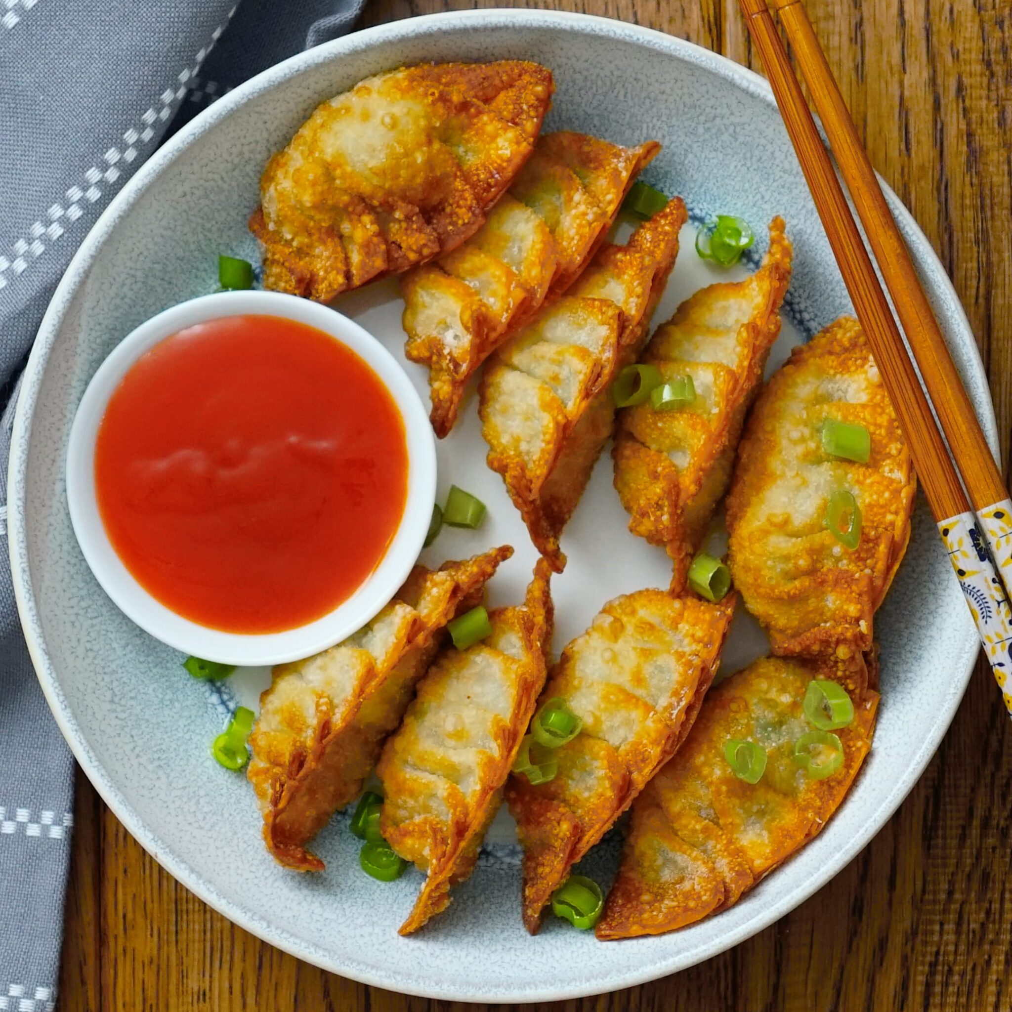 Crispy Deep Fried Dumplings Khin's Kitchen Asian Dumplings Recipe