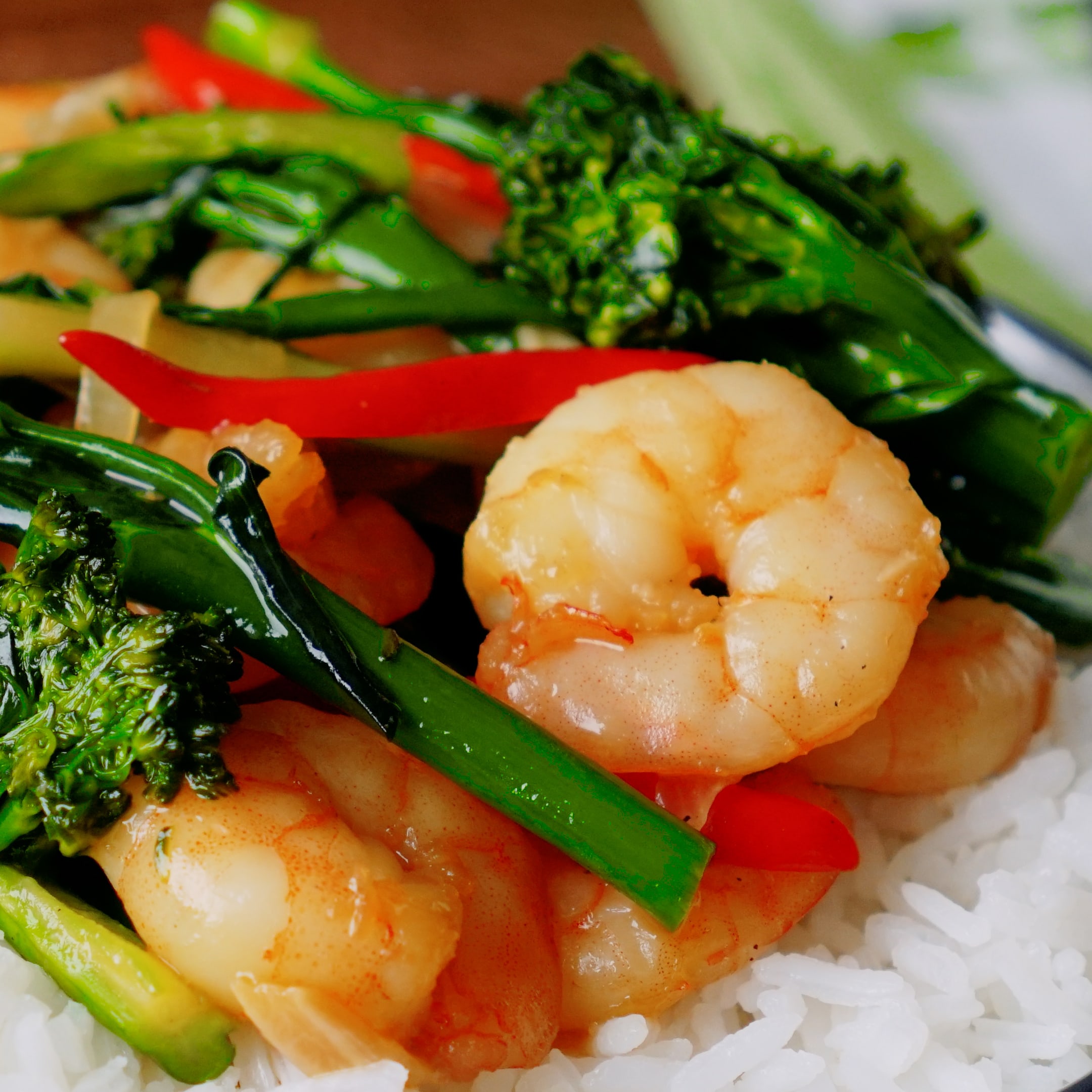 Stir-Fry Prawns & Broccoli-image