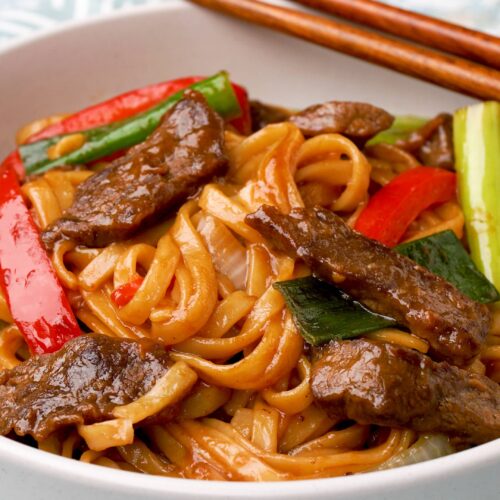 hoisin beef noodle