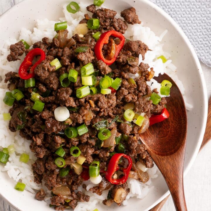 Mongolian Ground Beef - Khin's Kitchen | Beef Recipe
