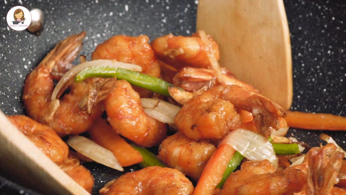 Salt and Pepper Prawns Khin's Kitchen Best Crispy Prawns Recipe