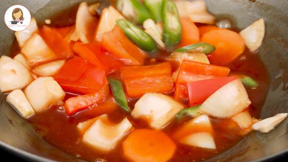 sweet and sour chicken
