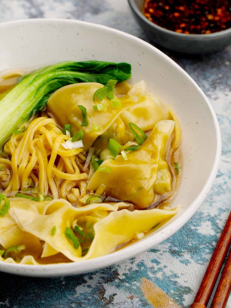 Chicken And Sweetcorn Soup Khin S Kitchen Chinese Soup   Wonton Noodles Soup 768x1024 