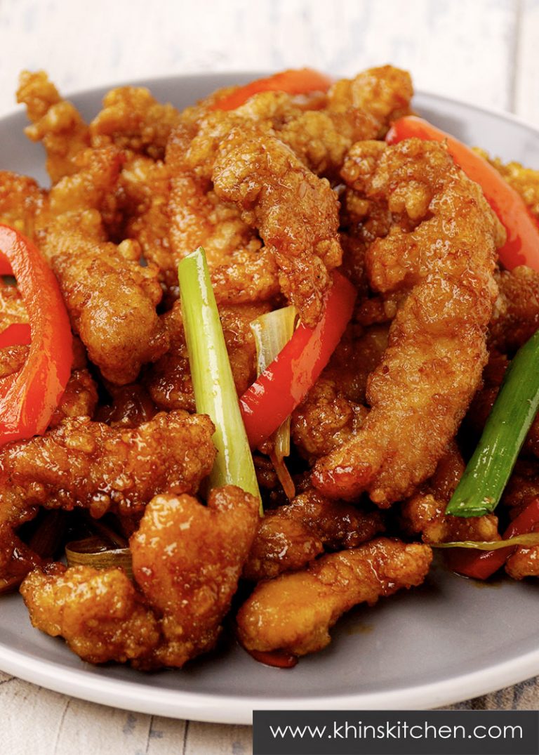 Crispy Shredded Chicken - Khin's Kitchen |Chinese Cuisine