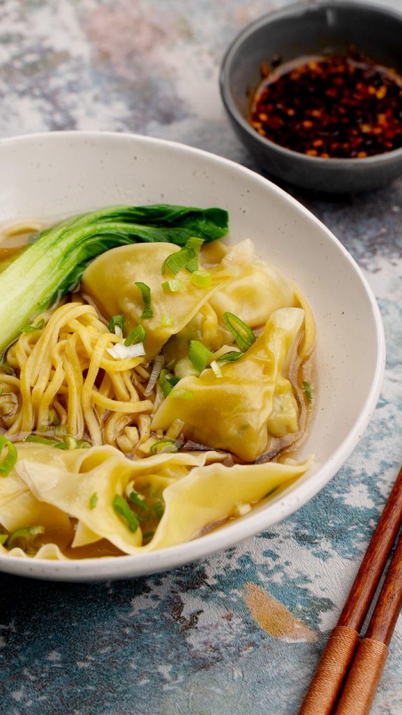 Wonton Soup Khin's Kitchen Oriental Starter Recipe