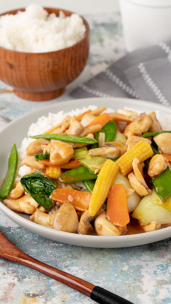 Chicken Chop Suey - Khin's Kitchen