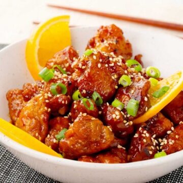 orange chicken