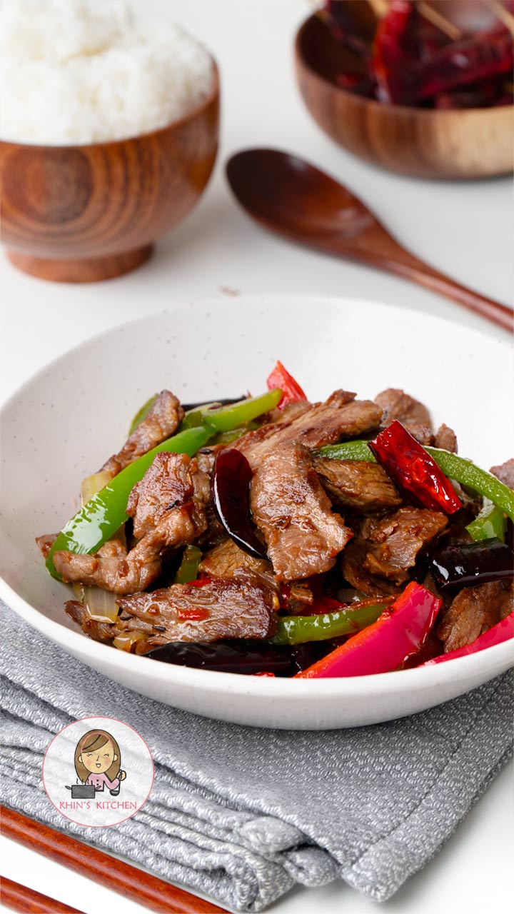 Beef In Oyster Sauce - Khin's Kitchen - Stir Fry Recipes