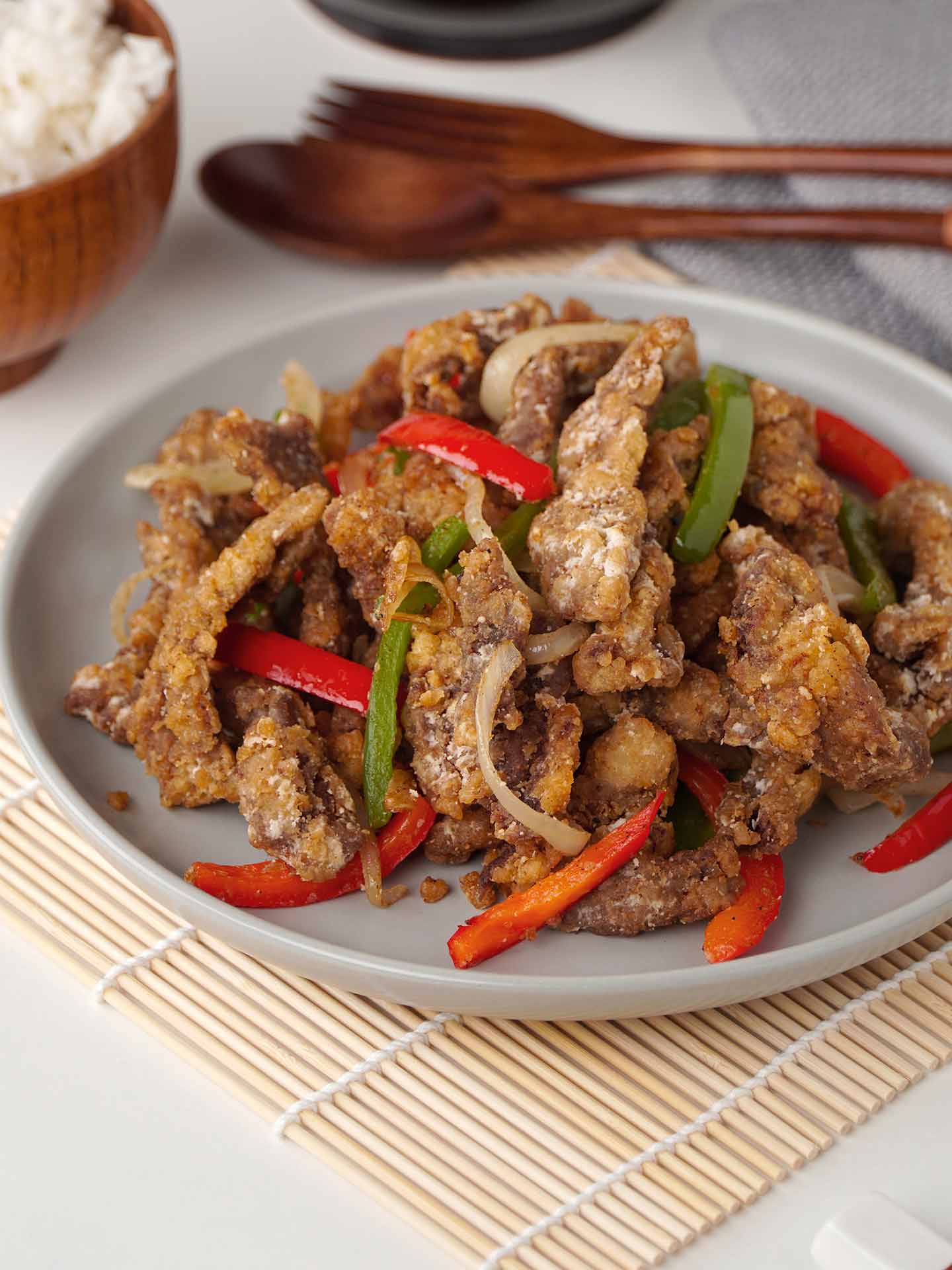 Shredded Beef With Chilli Kinastro