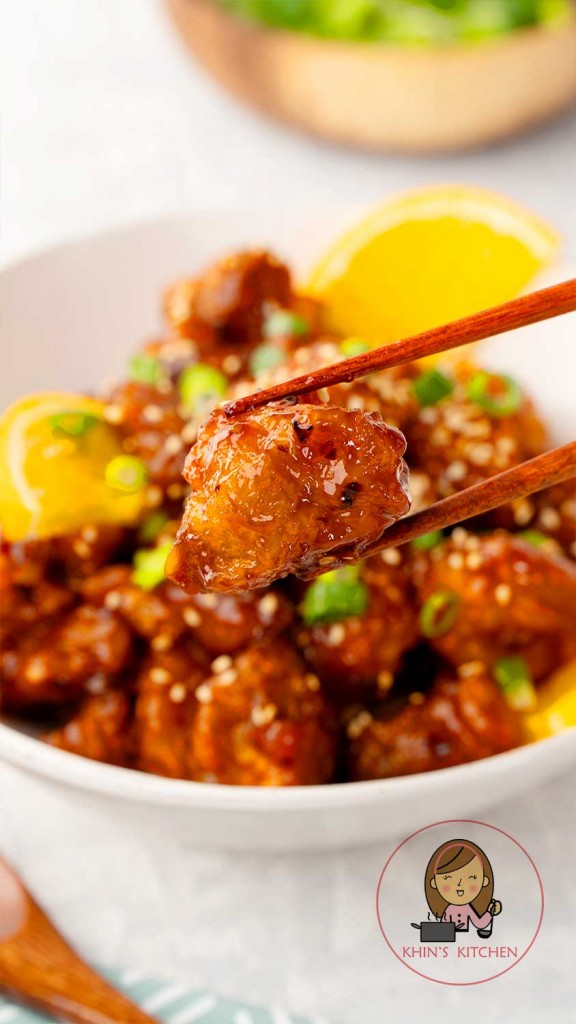 Crispy Orange Chicken - Khin's Kitchen Orange Chicken