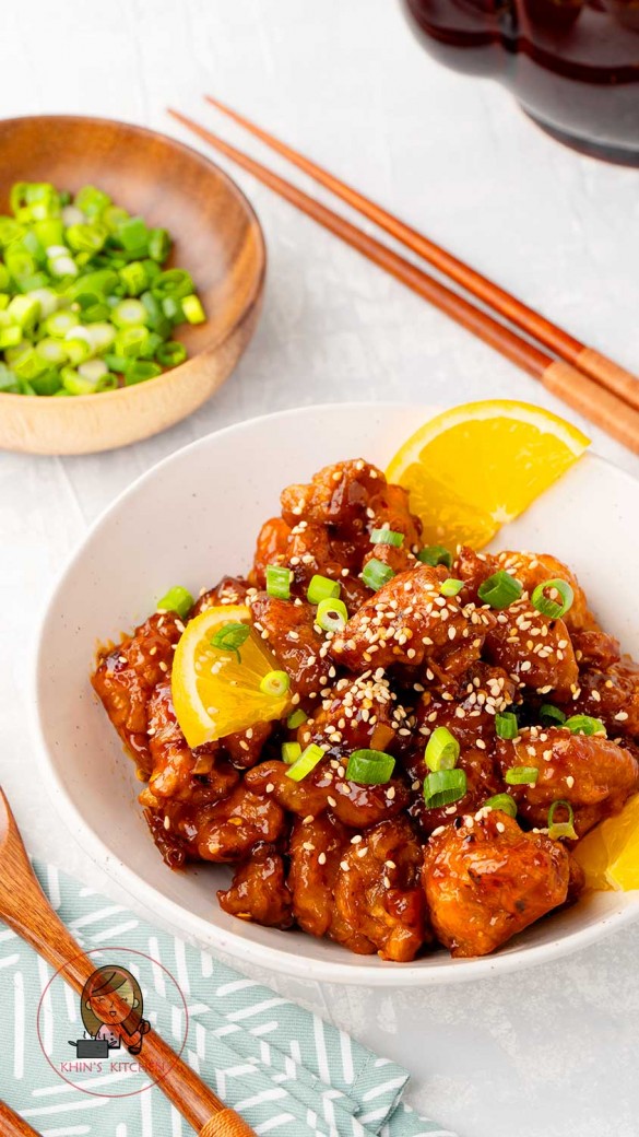 Crispy Orange Chicken - Khin's Kitchen Orange Chicken