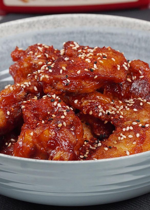 Korean Fried Chicken Wings Khin's Kitchen Korean Chicken wings