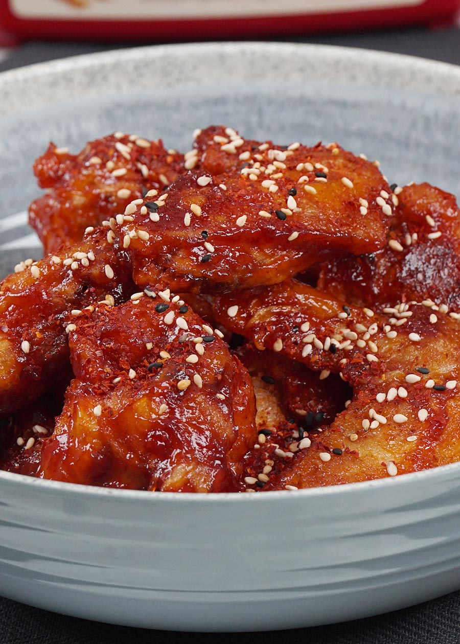 Korean Fried Chicken Wings - Khin's Kitchen | Korean Chicken wings
