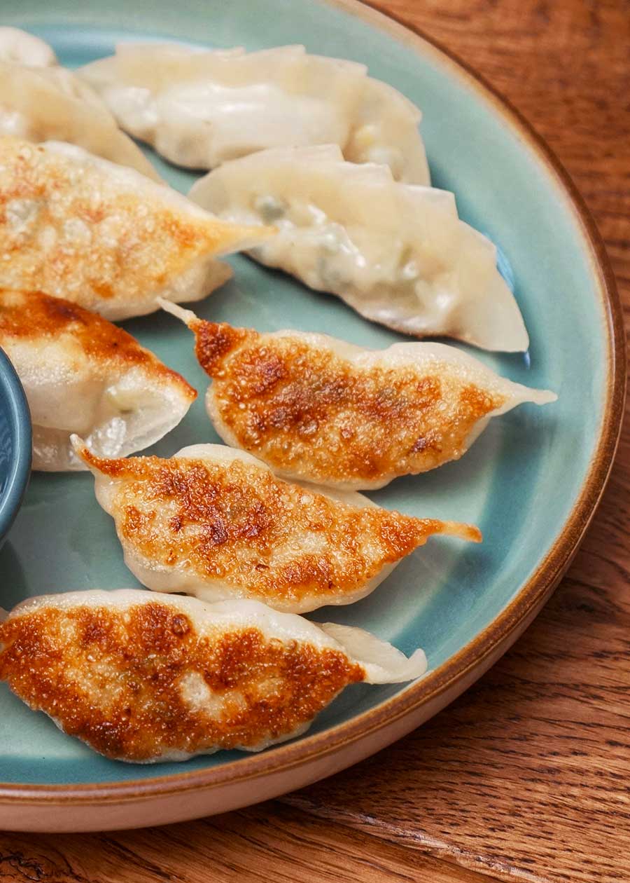 Gyoza | Pan Fried Dumplings - Khin's Kitchen | Appetizer