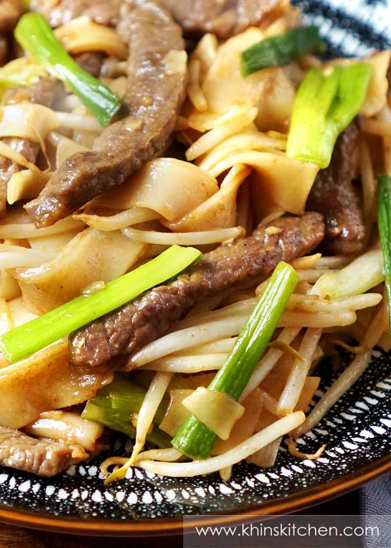 Beef Chow Fun - Khin's Kitchen | Chinese cuisine | Quick & Easy