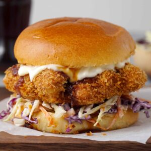 chicken katsu burger