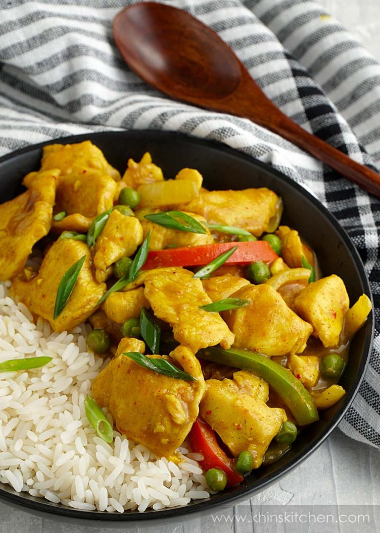 Chinese Chicken Curry - Khin's Kitchen - Quick and Easy Recipes