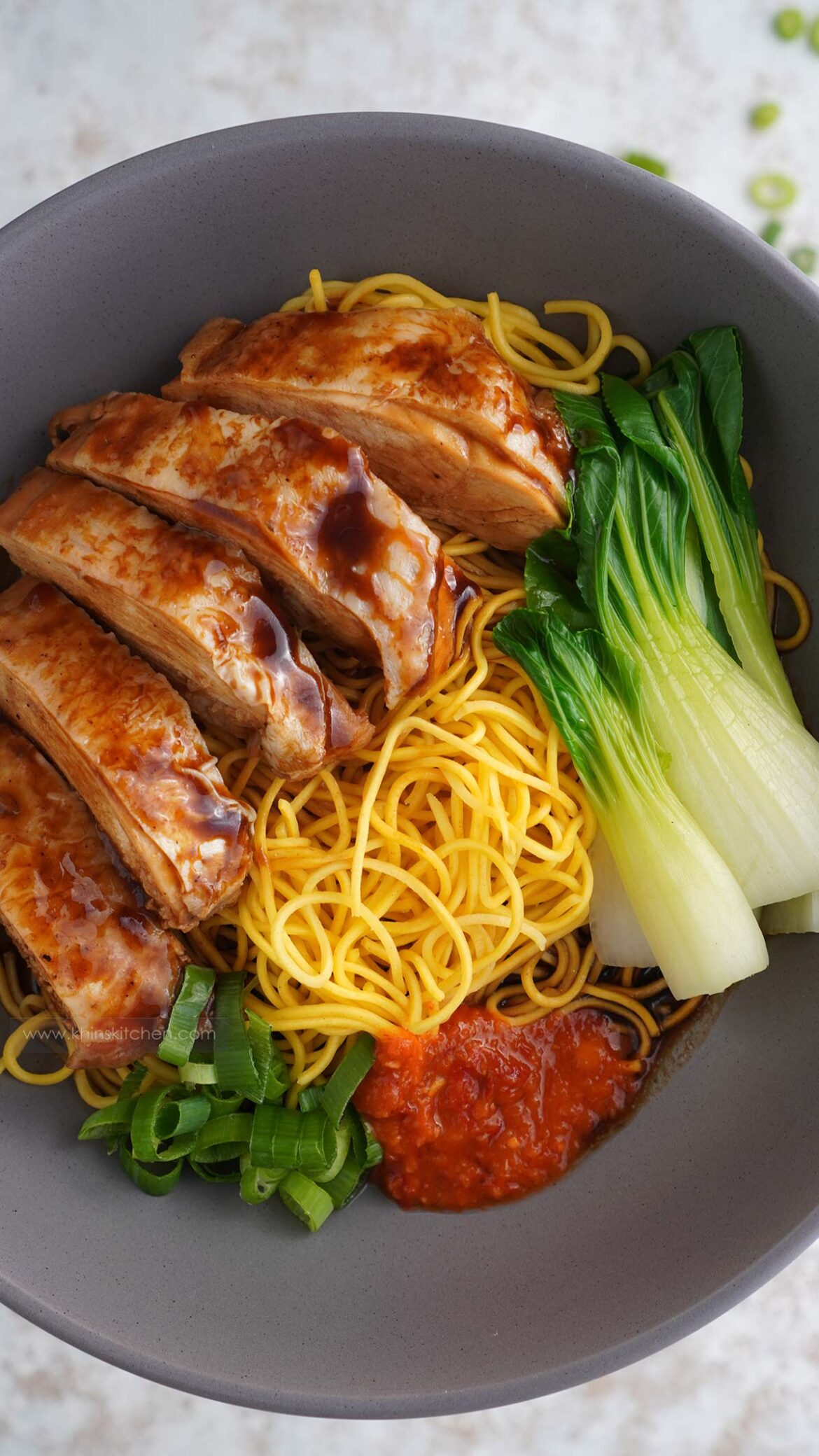 Soy Sauce Chicken Noodles Khin's Kitchen Chinese Noodles Recipes