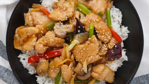 Chicken Mushroom Stir Fry Khin S Kitchen Chinese Chicken Recipes