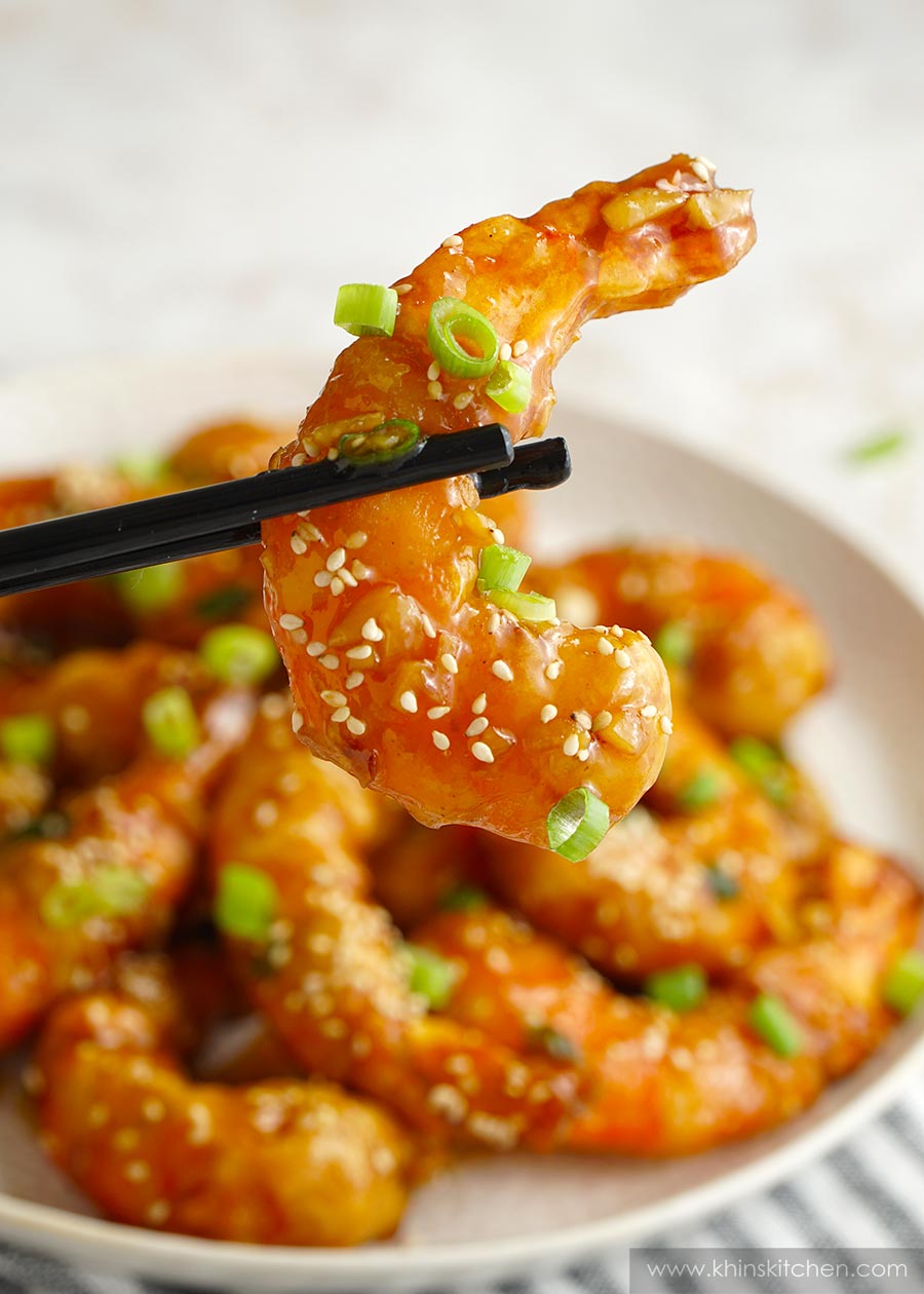 crispy honey shrimp