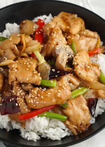 Chicken & Mushroom Stir Fry - Khin's Kitchen - Chinese Chicken Recipes