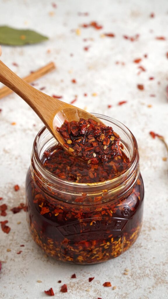 Homemade Chilli Oil - Khin's Kitchen - Best Chinese Chilli Oil Recipe