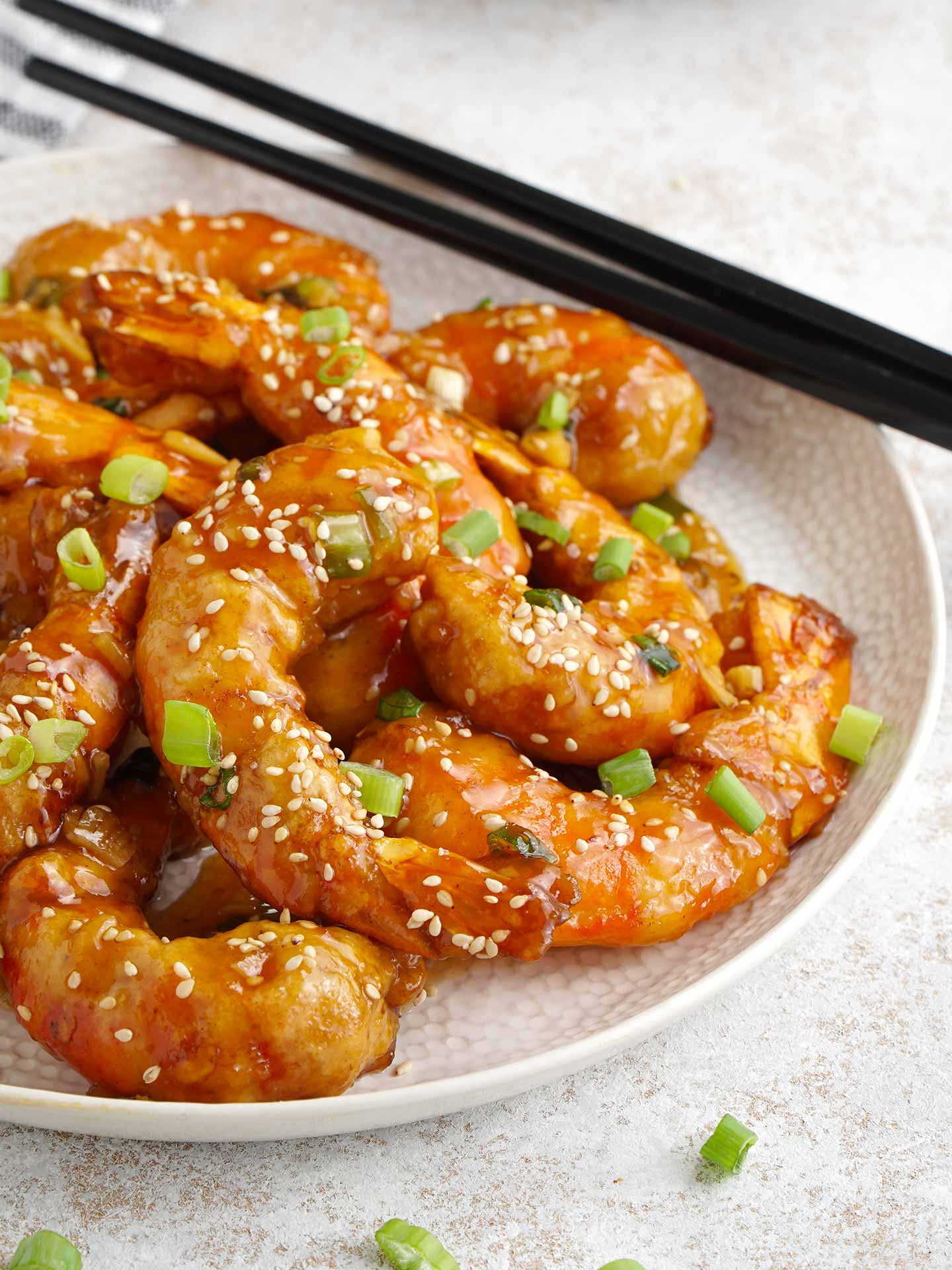 Crispy Sesame Popcorn Shrimp - I Wash You Dry