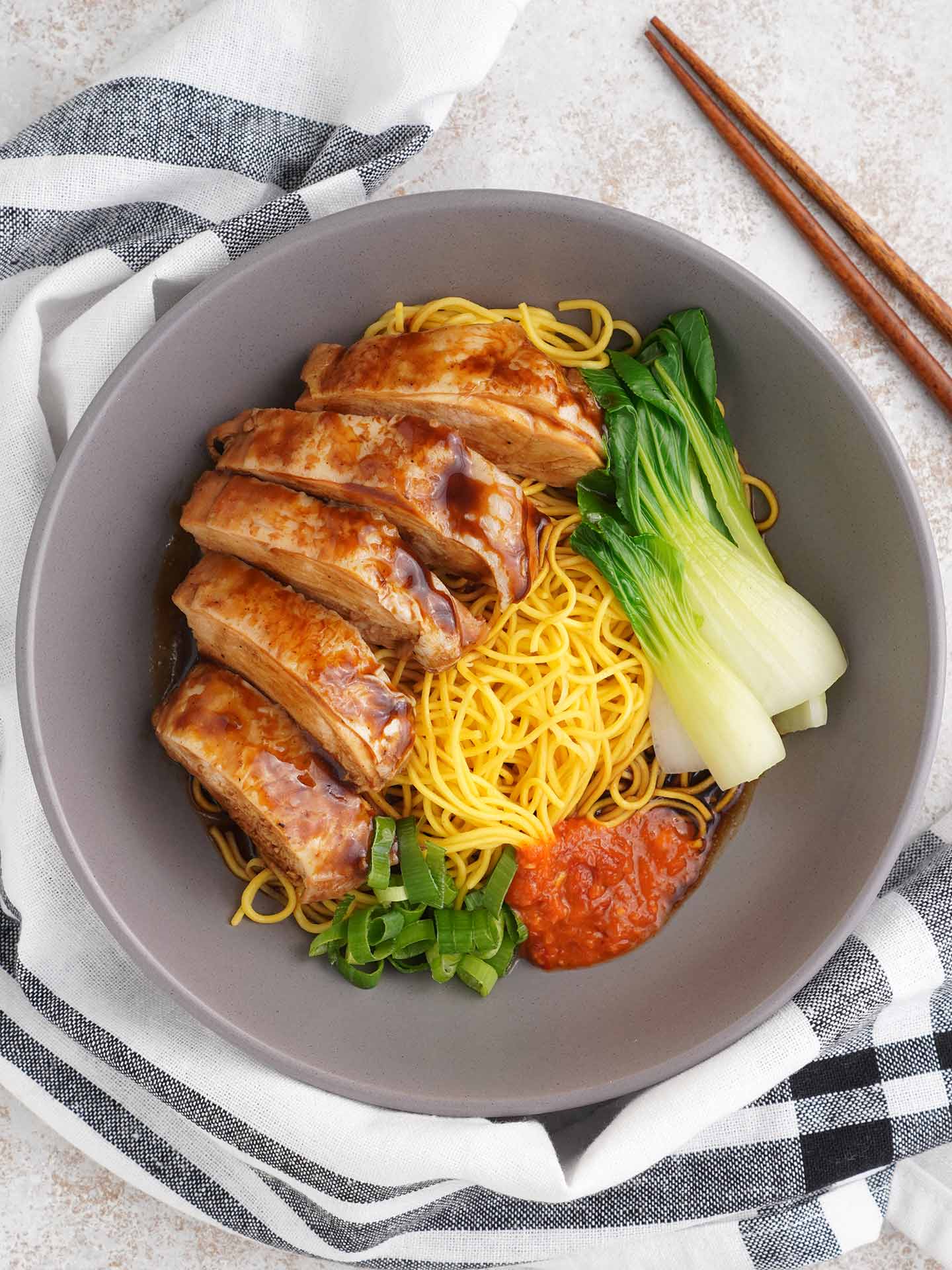 Oriental Chicken Noodles Recipe