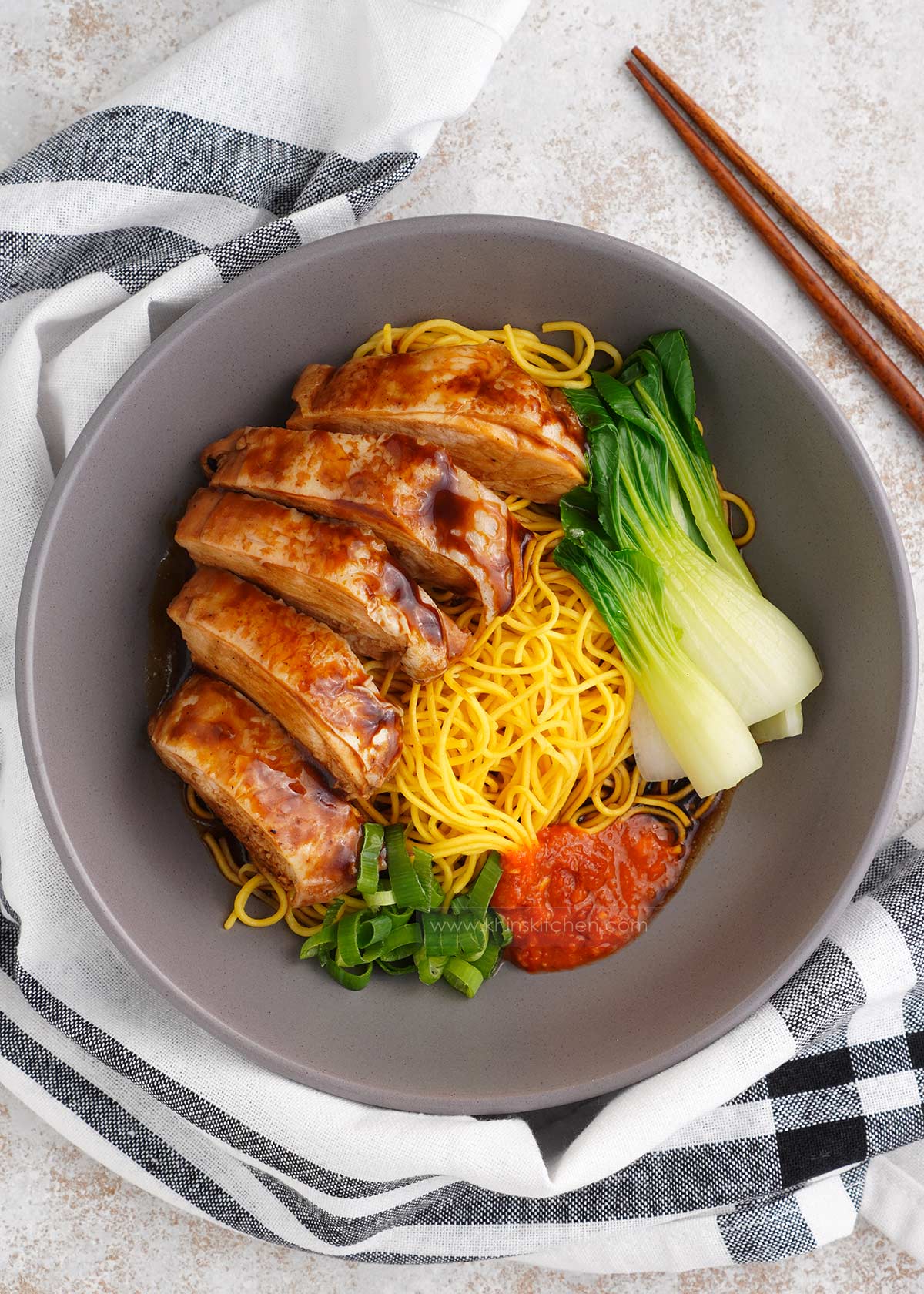 Oriental Chicken Noodles Recipe