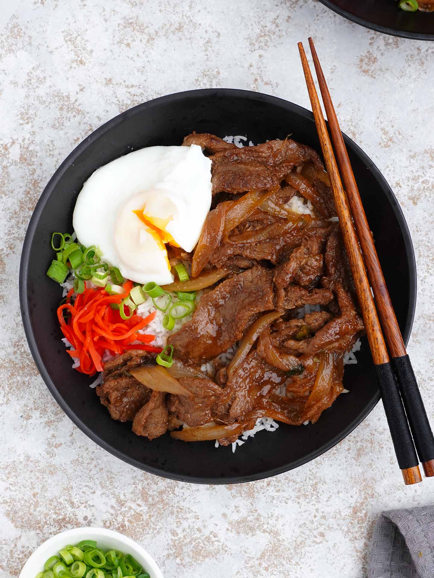 Japanese Beef Bowl Gyudon Recipe Cart