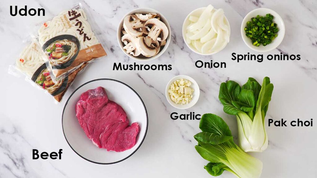 Beef Udon Stir Fry Khin's Kitchen Yaki Udon Recipe