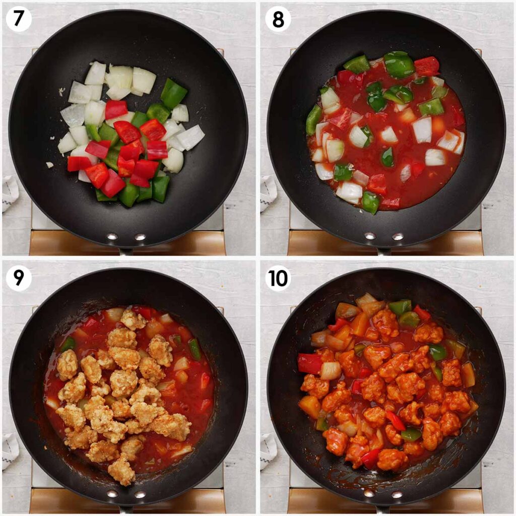 Sweet and Sour Chicken Hong Kong Style Khin's Kitchen Chinese Cuisine