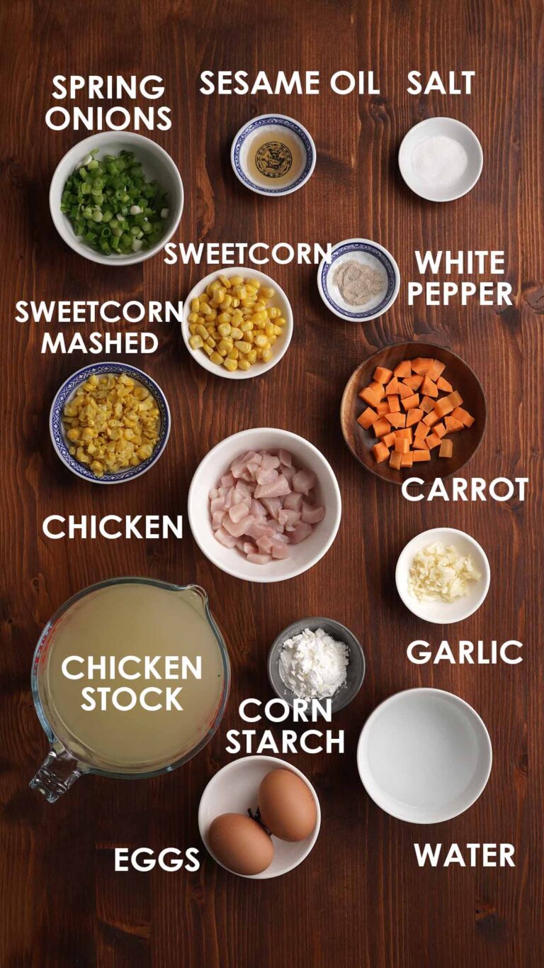 Chicken and Sweetcorn Soup Khin's Kitchen Chinese soup