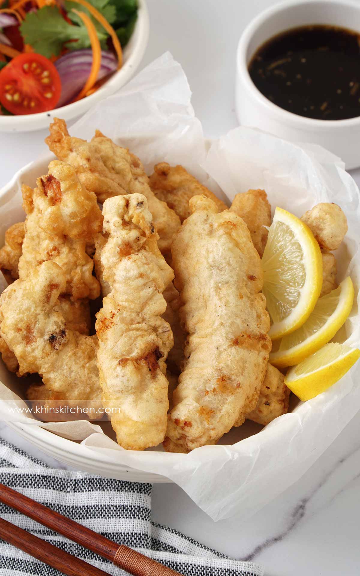 Easy Chicken Tempura Khin s Kitchen