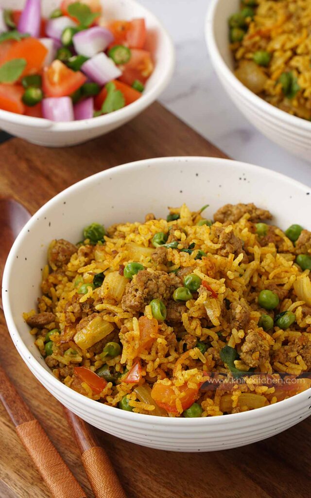 Easy Keema Rice Khin's Kitchen