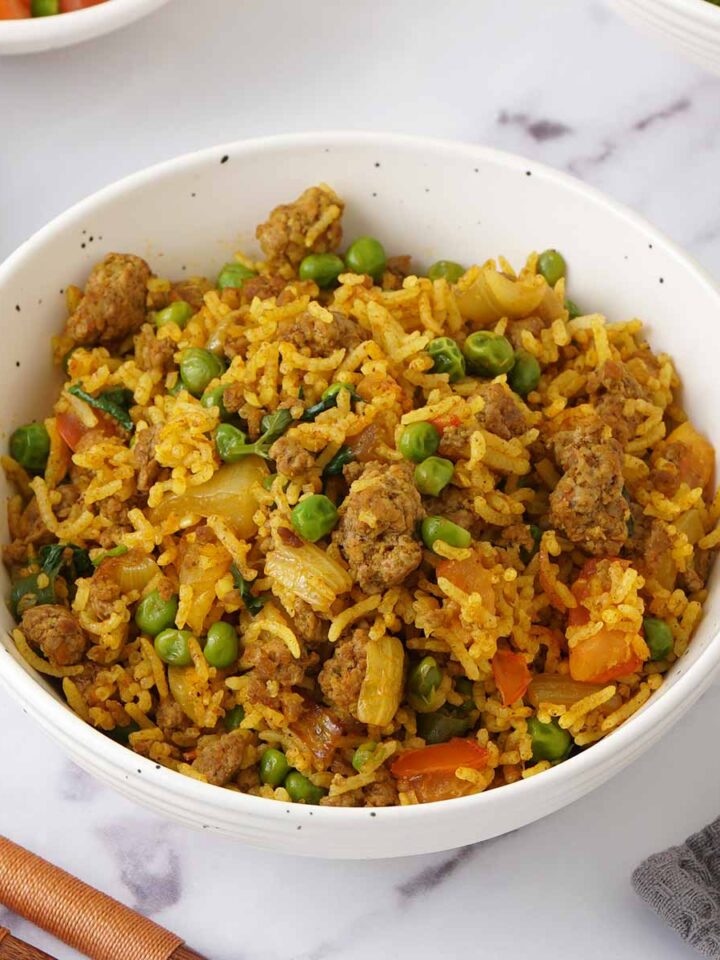 Easy Beef Fried Rice - Khin's Kitchen