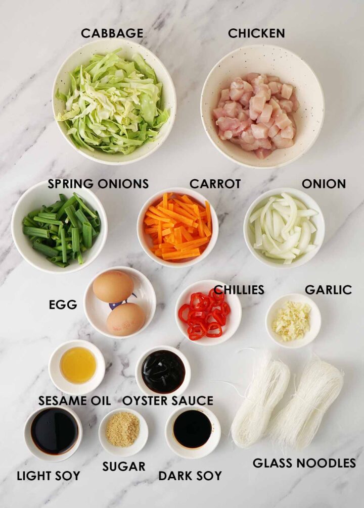 Simple Glass Noodle Stir Fry Khin's Kitchen