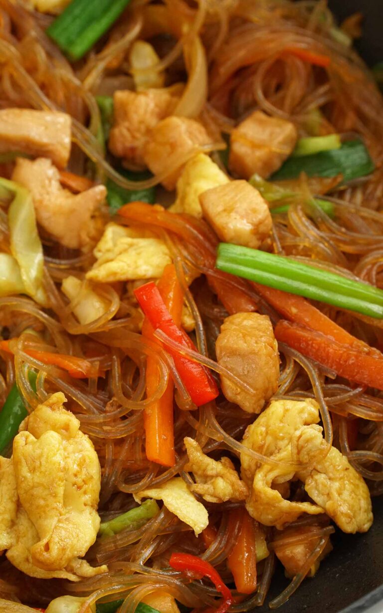 Simple Glass Noodle Stir Fry - Khin's Kitchen