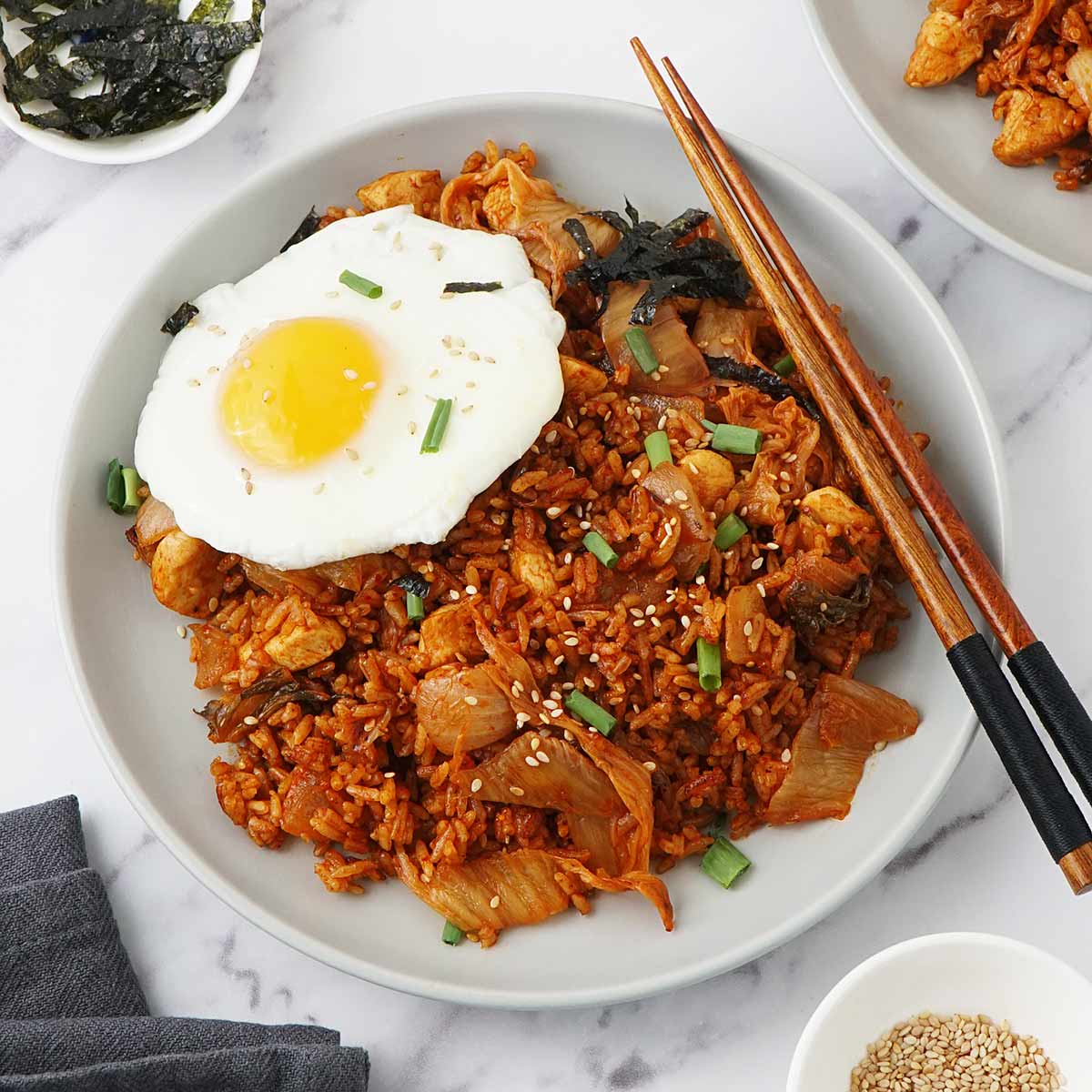 Kimchi Bokkeumbap - Khin's Kitchen | Korean Kimchi Fried Rice