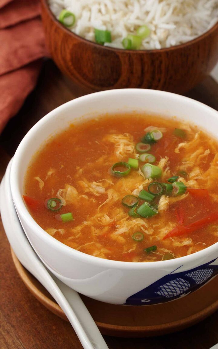 Tomato Egg Drop Soup Khin S Kitchen