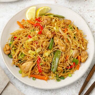 Pancit Bihon ( Filipino Fried Rice Noodle ) - Khin's Kitchen