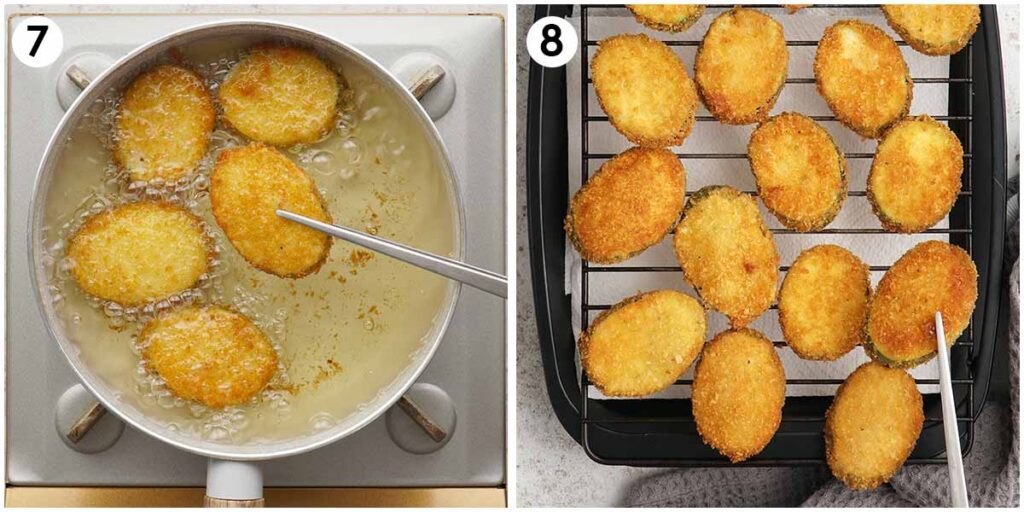 Crispy Fried Courgette ( Fried Zucchini ) Khin's Kitchen