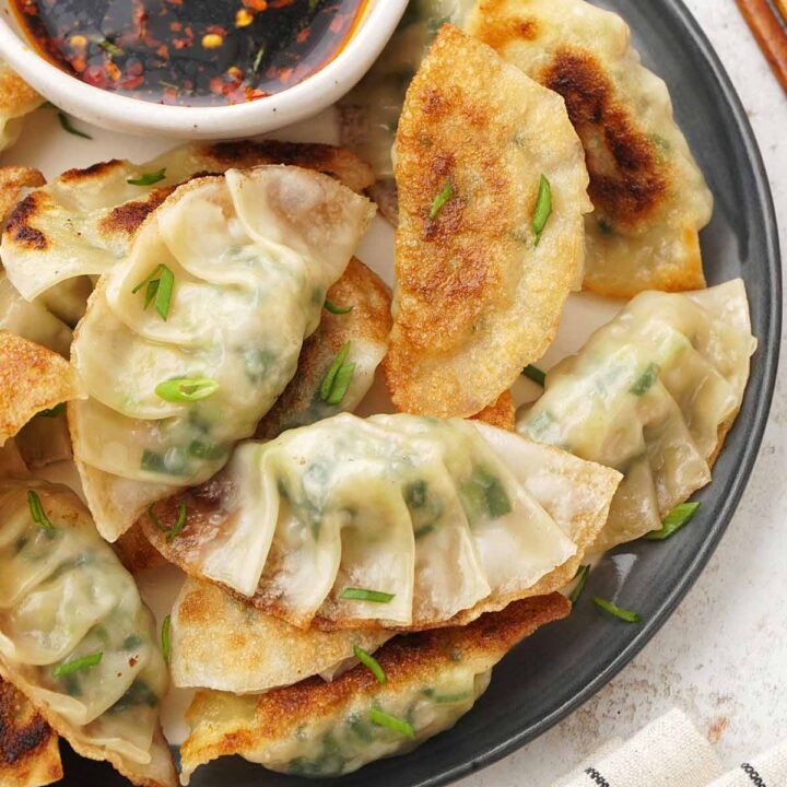 Prawn Gyoza Pan Fried Dumplings Khins Kitchen