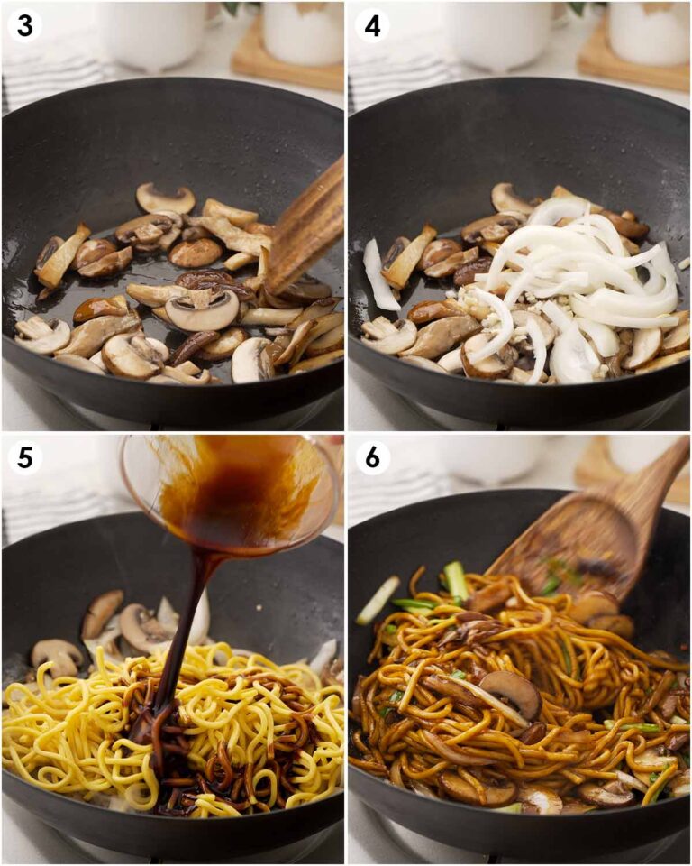 Mushroom Chow Mein Khin's Kitchen