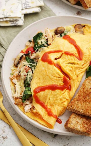 Chicken Omelette - Khin's Kitchen