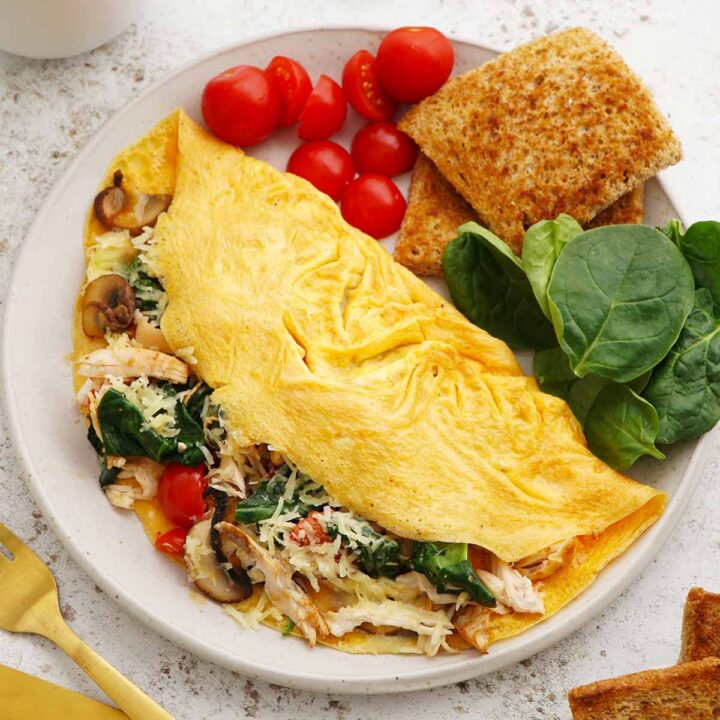 Chicken Omelette - Khin&amp;#39;s Kitchen